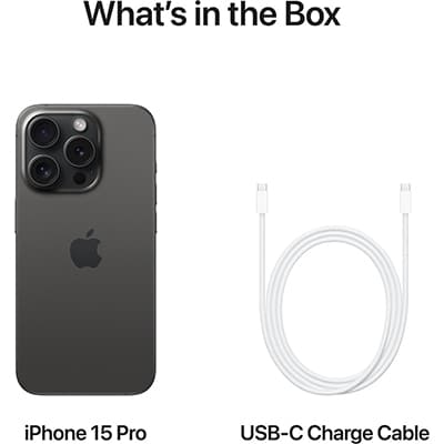 Apple iPhone 15 Pro - 1TB zwart
